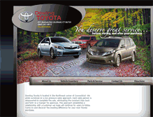 Tablet Screenshot of dowling-toyota.com